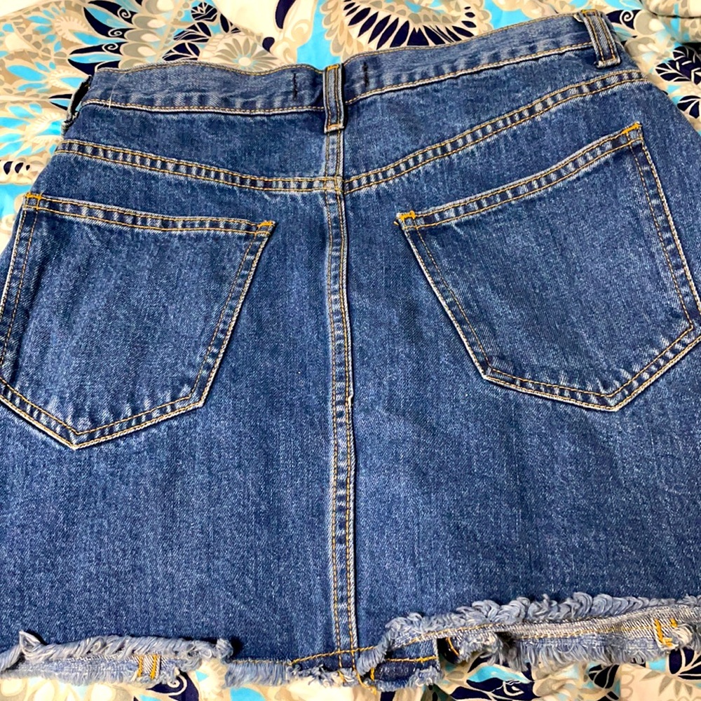 forever 21 denim skirt size small/26 inch